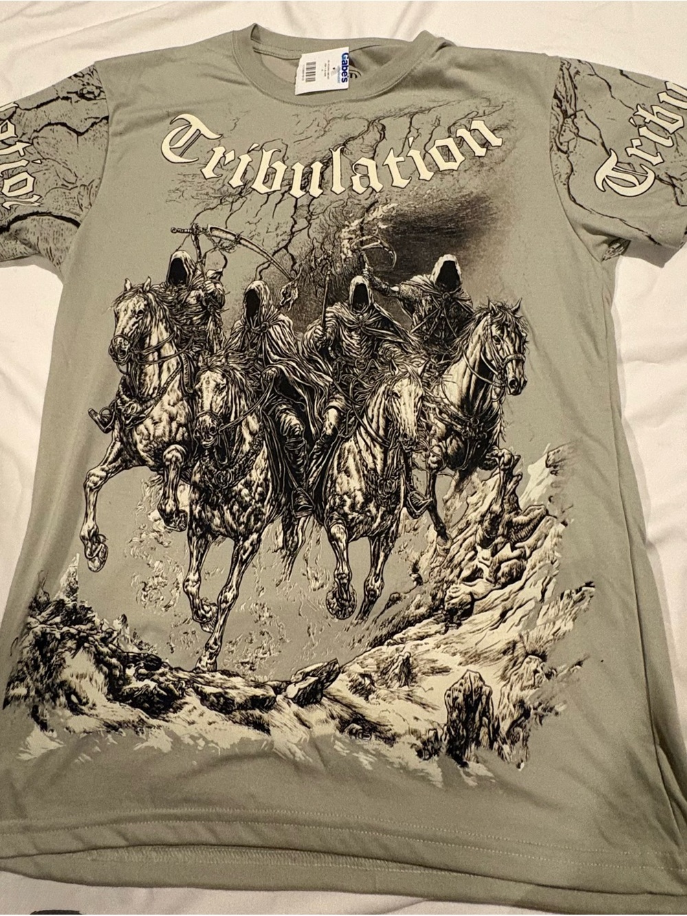 Tribulation 4 Horsemen Graphic T-Shirt Men’s Sz: Medium-New!